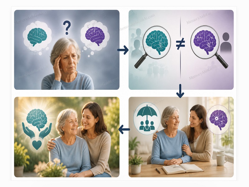 Understanding the difference between dementia and Alzheimer's helps families make informed support decisions